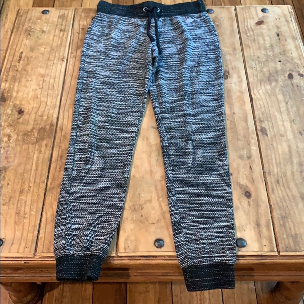Maurice’s Marled Jogger Pants Black & White XS